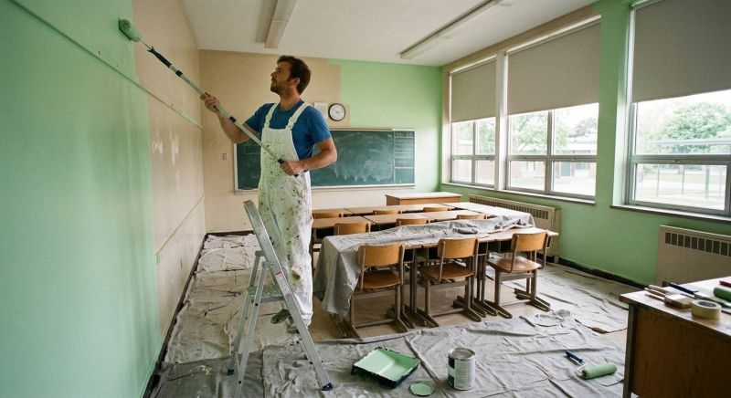 Classroom Painting in Greeley, CO