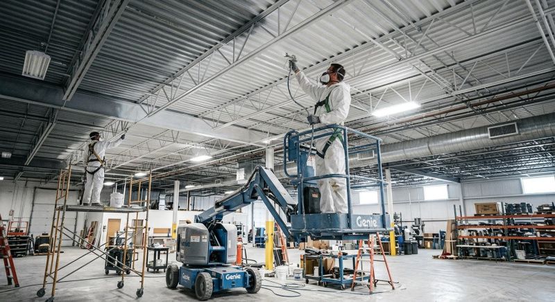 Commercial Ceiling Painting in Waco, TX