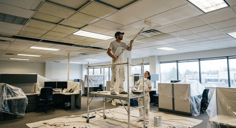 Commercial Ceiling Painting in Greeley, CO