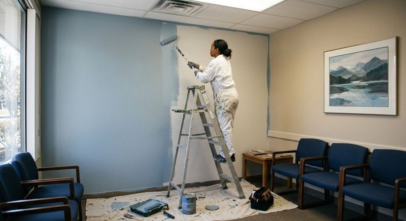 Reception Area Painting in Waco, TX