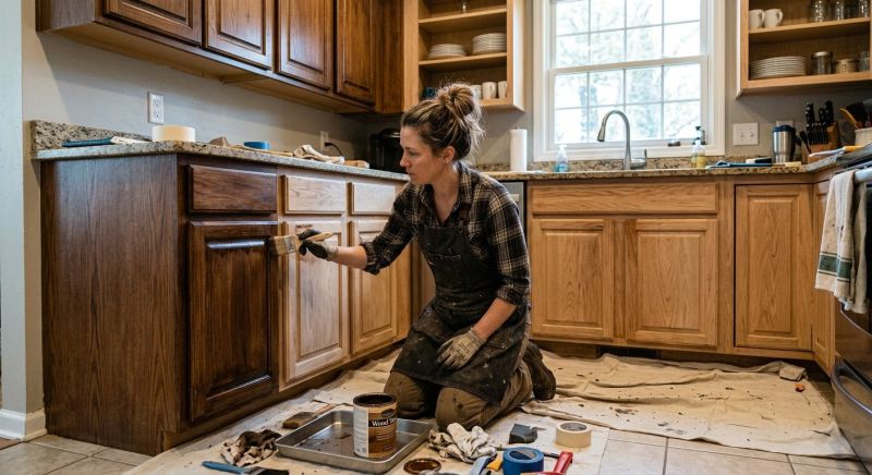 Cabinet Staining Service in Cincinnati, OH