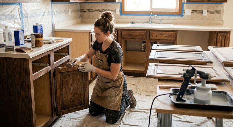 Cabinets Refinishing in Lafayette, IN