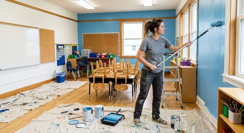 Classroom Painting in Saint Petersburg, FL