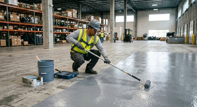 Commercial Concrete Painting in Pinellas County, FL