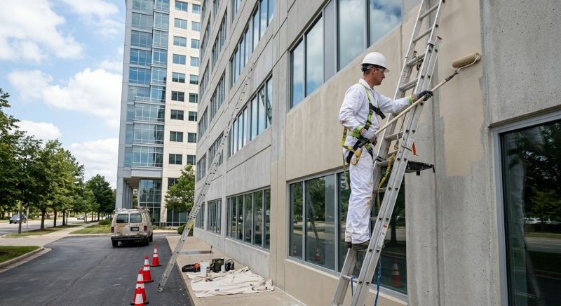 Commercial Concrete Painting in Pinellas County, FL