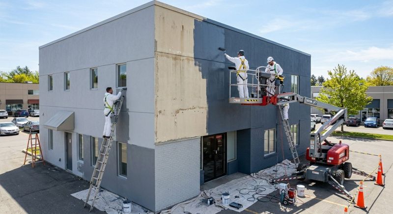 Commercial Concrete Painting in Littleton, CO