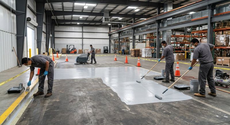 Commercial Concrete Painting in Chandler, AZ