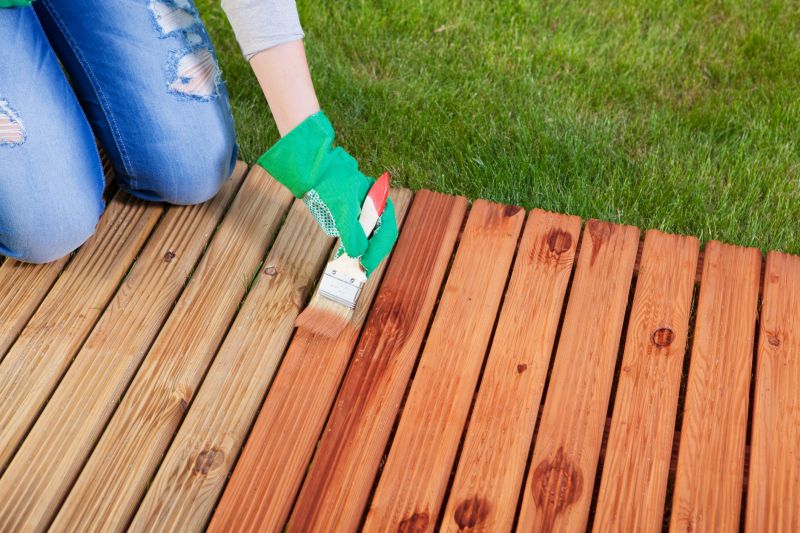 Deck Steps Staining in Waco, TX