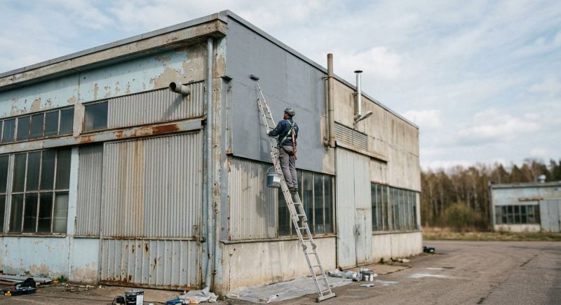 Industrial Building Painting in Gilbert, AZ