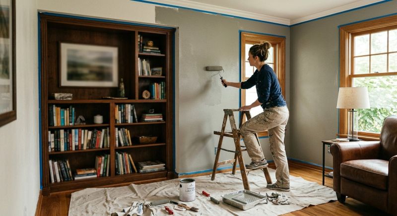 Loft Painting in Waco, TX