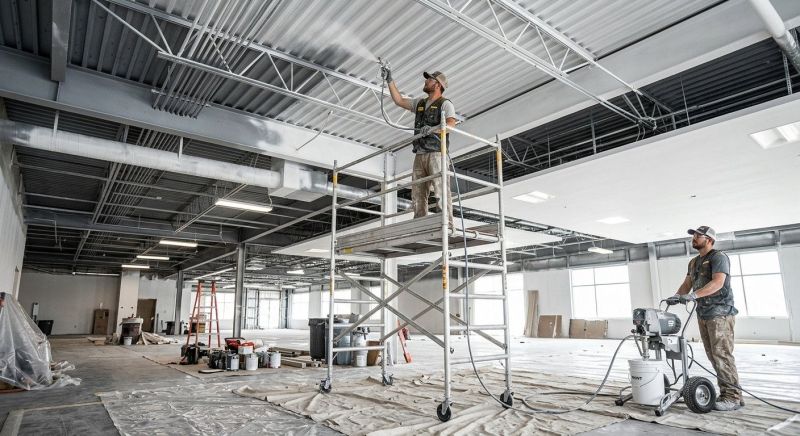 Retail Ceiling Painting in Saint Petersburg, FL