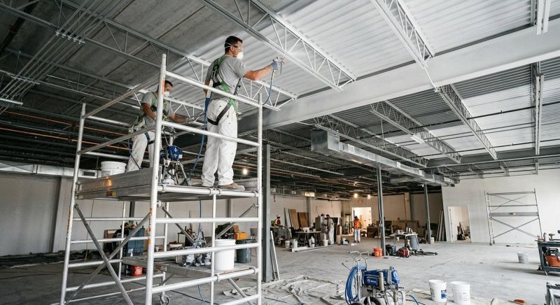 Retail Ceiling Painting in Denver, CO